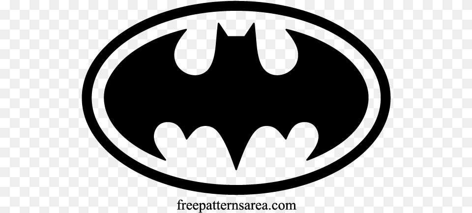 Batman Logo Svg Gray Free Png