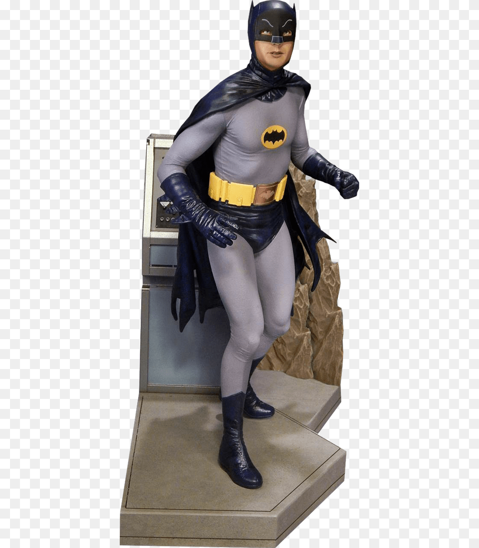 Batman Maquette Diorama Tweeterhead, Person, Clothing, Costume, Adult Free Png Download