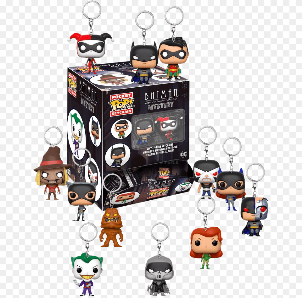 Batman Marvel Funko Pop Keychain, Accessories, Earring, Jewelry, Person Png Image