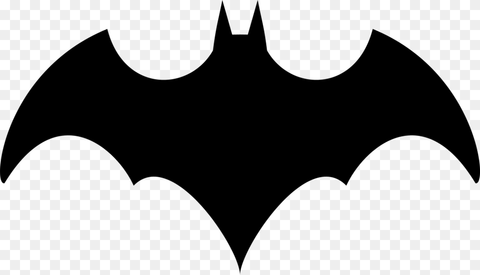 Batman Mask Clipart Dark Knight 2005 Batman Begins Logo, Gray Free Transparent Png