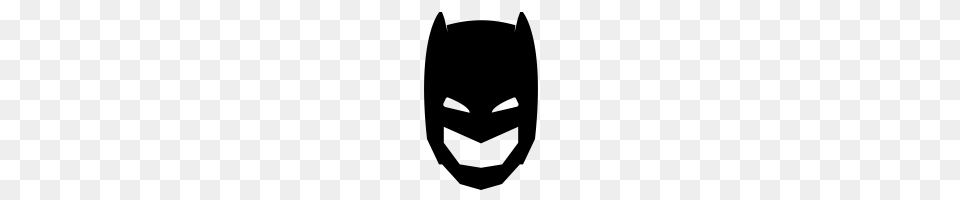 Batman Mask Icons Noun Project, Gray Png