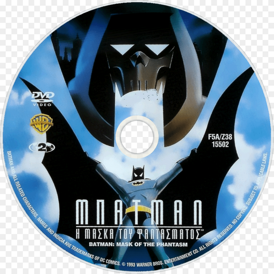 Batman Mask Of The Phantasm Batman Mask Of The Phantasm, Disk, Dvd, Person Free Transparent Png