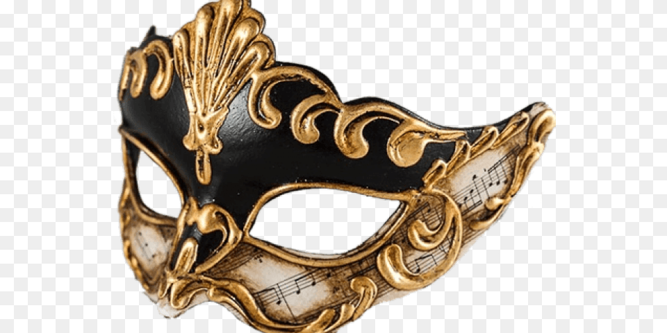 Batman Mask Transparent Gold Carnival Mask, Accessories, Jewelry, Locket, Pendant Free Png Download