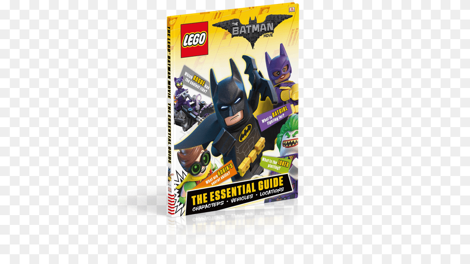Batman Movie The Essential Guide, Advertisement, Poster, Person Png Image