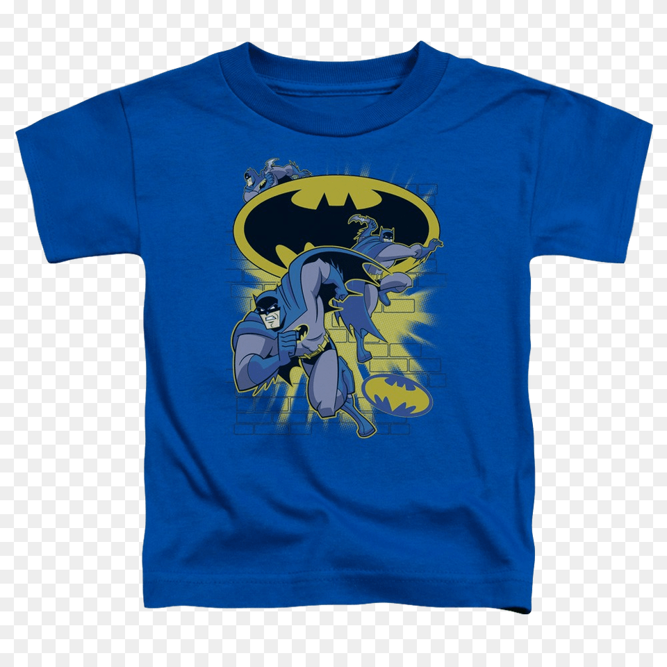 Batman Over Bat Symbol, Clothing, T-shirt, Person, Shirt Free Png Download