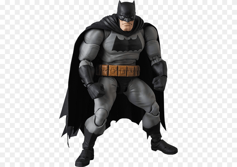 Batman Quotthe Dark Knight Returns Mafex Batman The Dark Knight Returns, Adult, Male, Man, Person Png Image