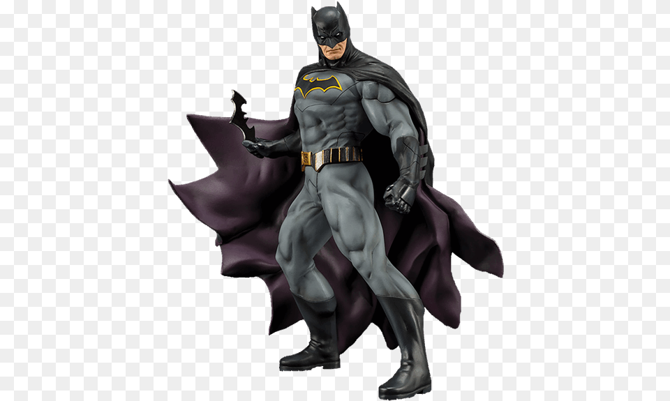 Batman Rebirth Statue, Adult, Male, Man, Person Png Image