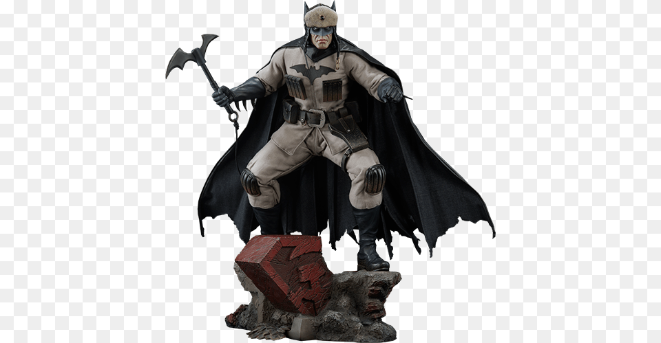 Batman Red Son Premium Format Figure Batman Red Son Premium Format 14 Scale Statue, Adult, Male, Man, Person Free Png Download