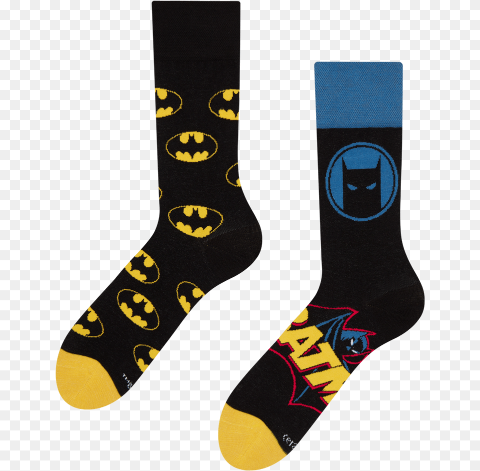 Batman Regular Socks Logo Batman, Clothing, Hosiery, Sock, Person Free Png