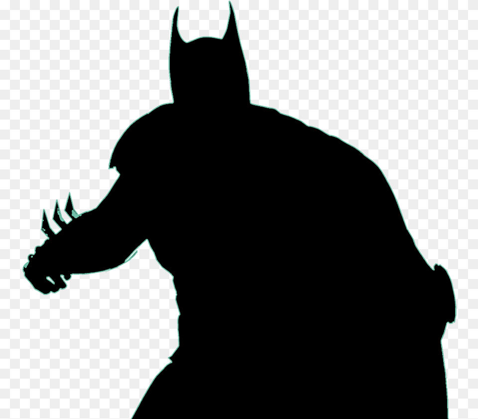 Batman Shadow Transparent, Silhouette, Adult, Male, Man Free Png