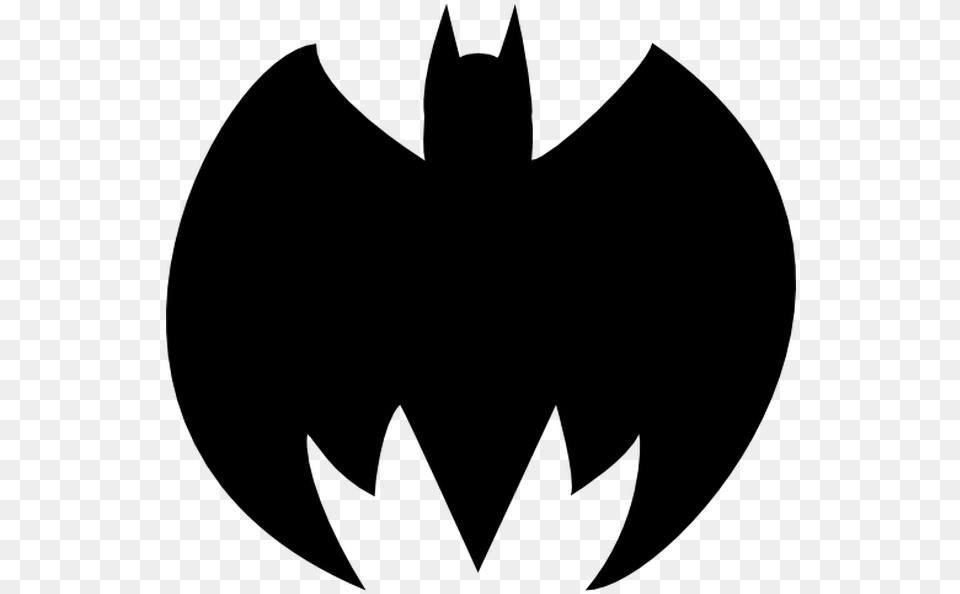 Batman Silhouette Batman Logo Frank Miller, Gray Png