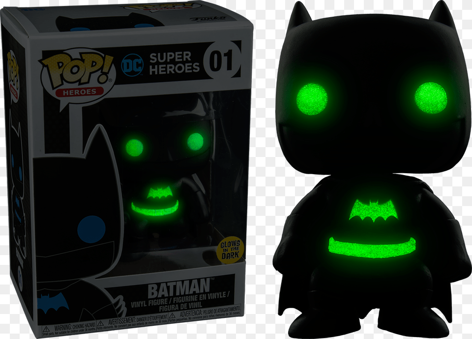 Batman Silhouette Glow In The Dark Pop Vinyl Figure Funko Pop Batman Black, Light, Baby, Person Free Png