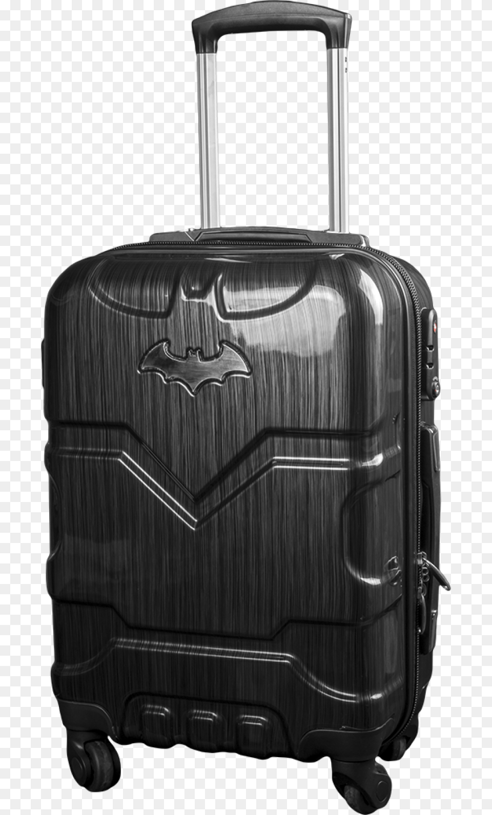 Batman Small Pc Suitcase Image Suitcase, Baggage, Device, Grass, Lawn Free Png