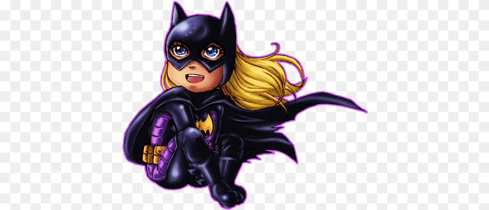 Batman Stephanie Brown, Purple, Baby, Person, Book Png Image