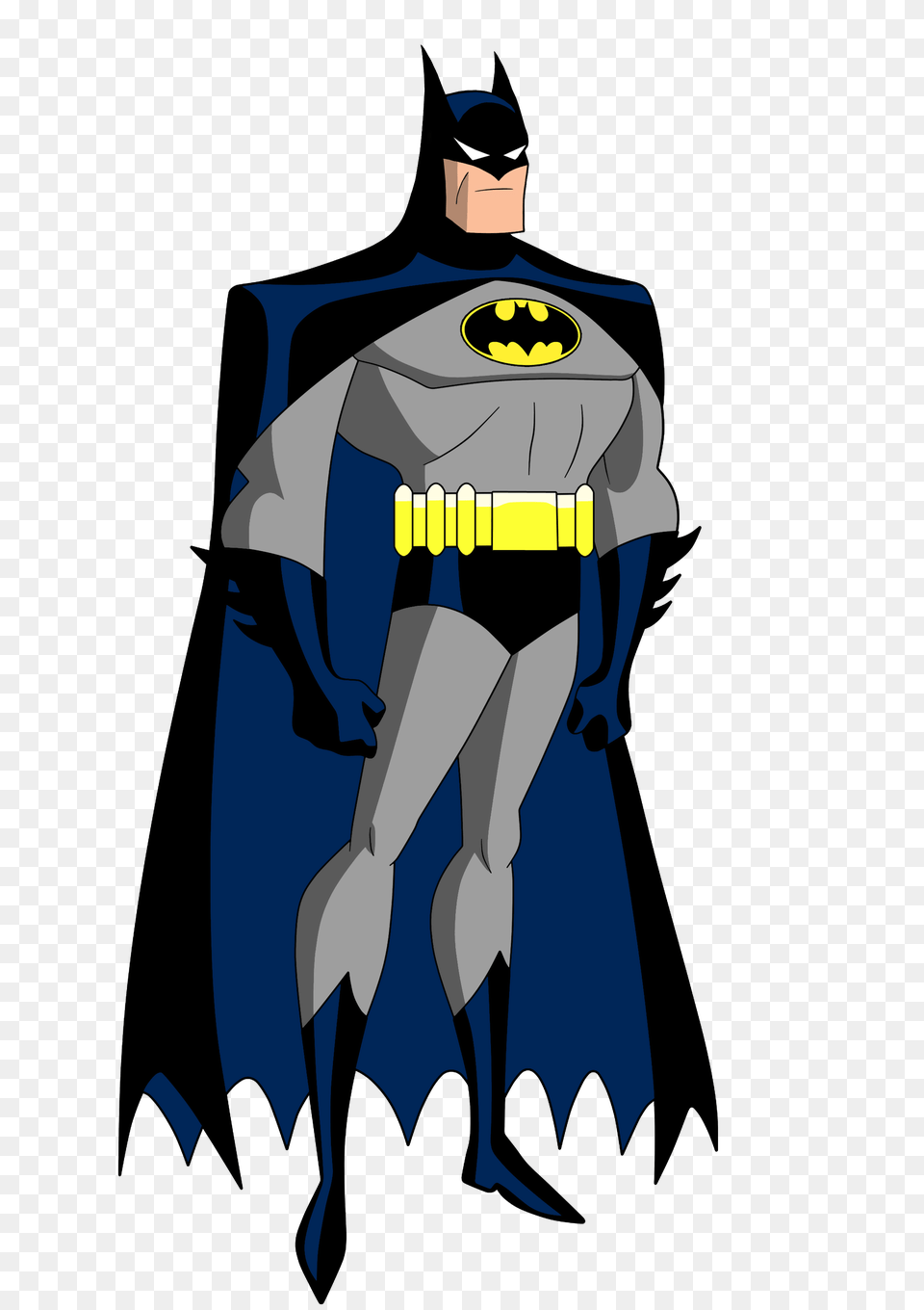 Batman Superman Batgirl Justice League Dc Animated Universe, Cape, Clothing Free Png