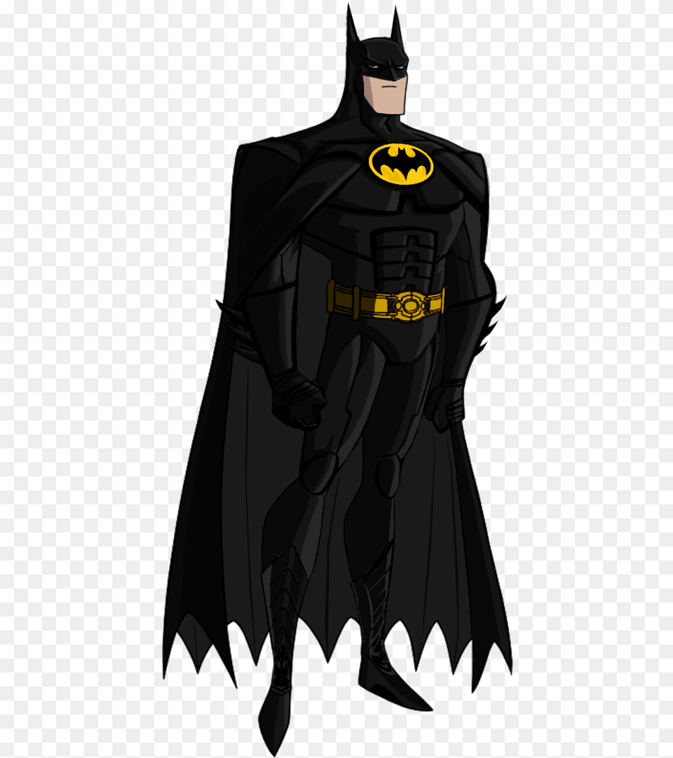 Batman Superman Dc Animated Universe Justice Lords Batman Returns Animated Series, Adult, Male, Man, Person Png Image