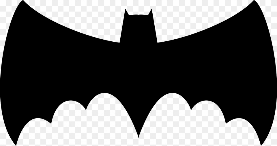 Batman Symbol 2004 The Batman Logo, Gray Png