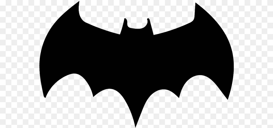 Batman Telltale Series Logo, Gray Free Transparent Png