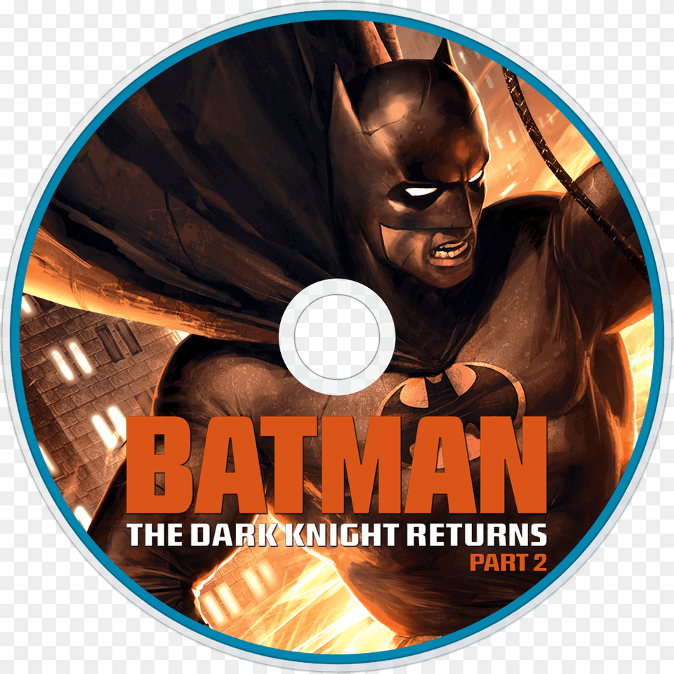Batman The Dark Knight Returns Part 1 Batman The Dark Knight Returns Part, Disk, Dvd, Adult, Male Free Png