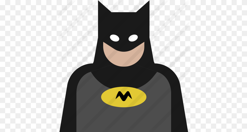 Batman User Icons Cartoon Of People Heroes, Person, Logo, Animal, Cat Png Image