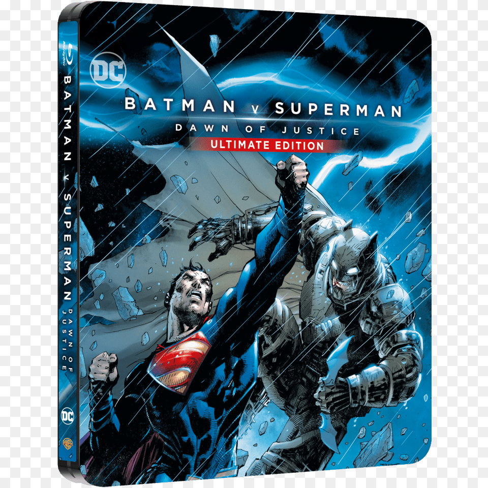 Batman V Superman Dawn Of Justice Blu Ray Steelbook Justice League Blu Ray Release Date, Adult, Male, Man, Person Png