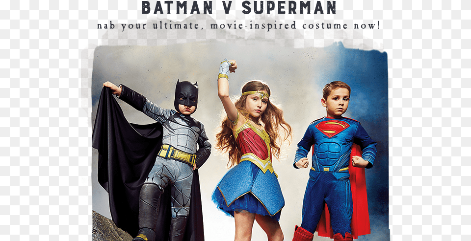 Batman V Superman Nab Your Ultimate Movie Inspired Superman, Person, Girl, Female, Fashion Free Transparent Png