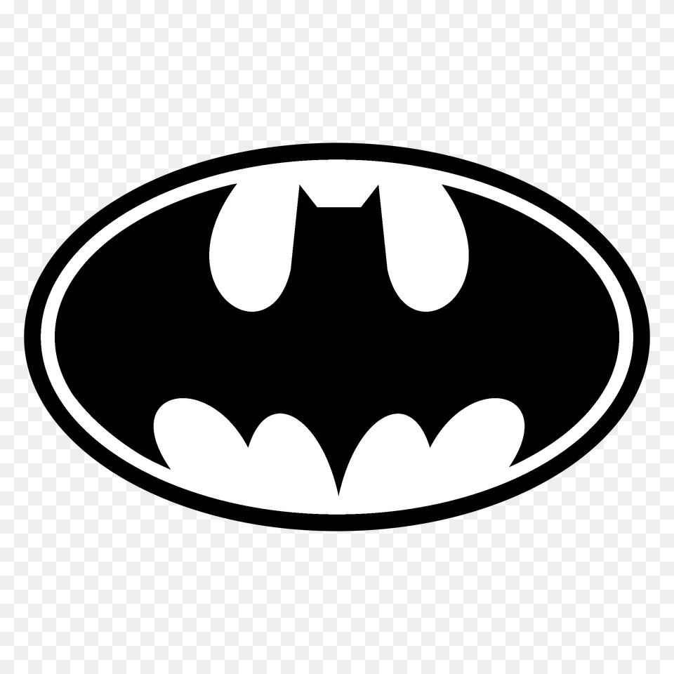 Batman Vector Images For About Black And White Logo, Symbol, Batman Logo, Astronomy, Moon Png Image