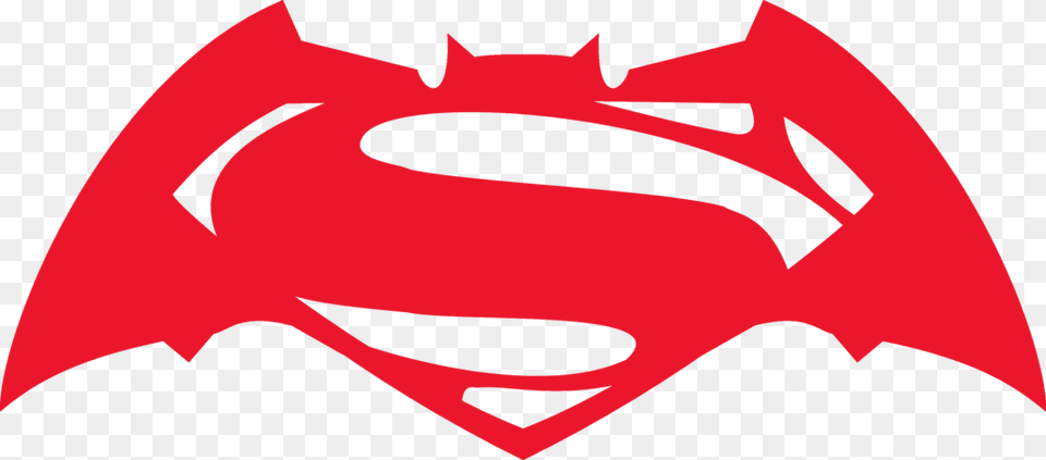 Batman Versus Superman Logo, Symbol, Emblem, Animal, Fish Png Image