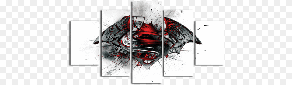 Batman Vs Superman Batman Vs Superman Canvas, Art Free Transparent Png