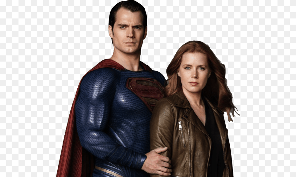 Batman Vs Superman Henry Cavill Amy Adams Superman, Adult, Person, Woman, Jacket Png Image
