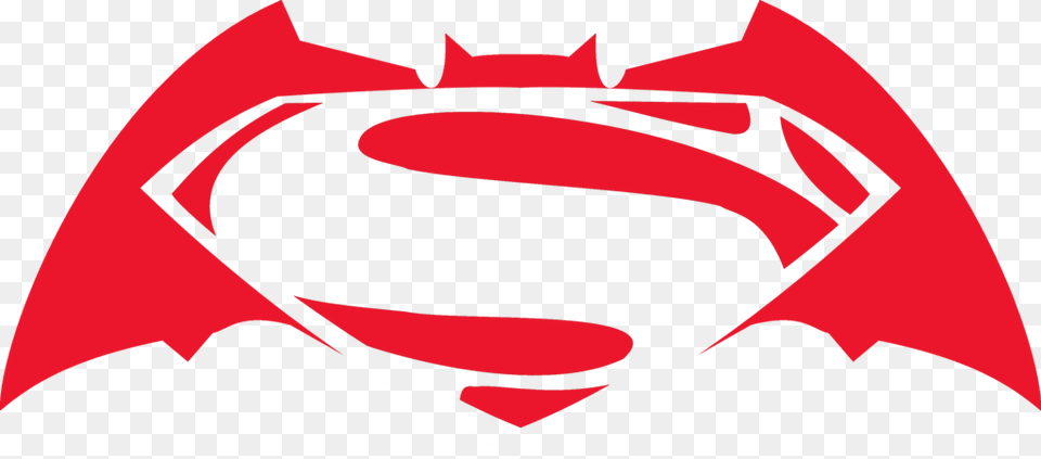 Batman Vs Superman Logo Group With Items, Symbol, Animal, Fish, Sea Life Png