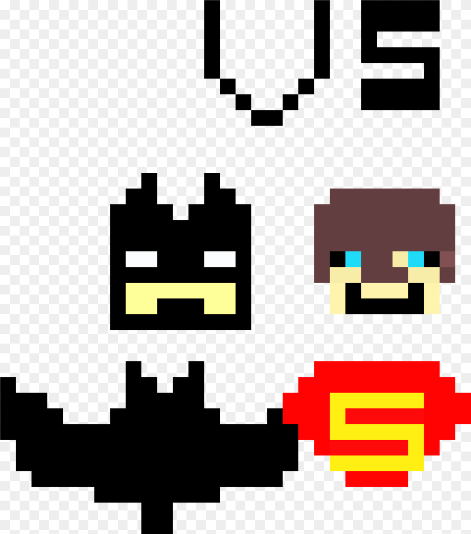 Batman Vs Superman Pixel Ace Free Png