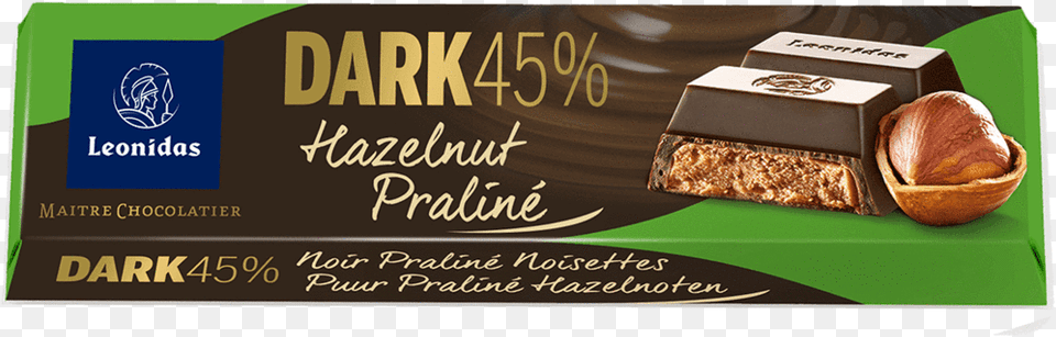 Batons Dark Chocolate With Hazelnut Praline 6 X, Cocoa, Dessert, Food, Bread Free Png Download