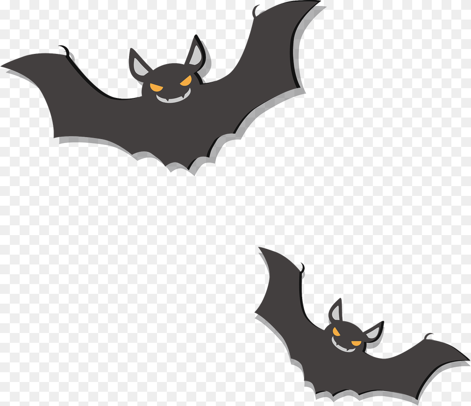 Bats Clipart, Animal, Mammal, Wildlife, Fish Png Image