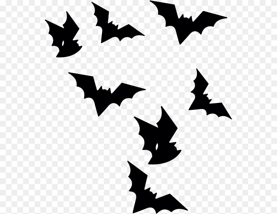 Bats Vector, Silhouette, Logo, Symbol, Animal Png Image