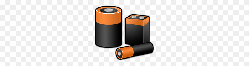 Batteries Battery Power Icon, Lamp, Cylinder, Tape, Weapon Png Image