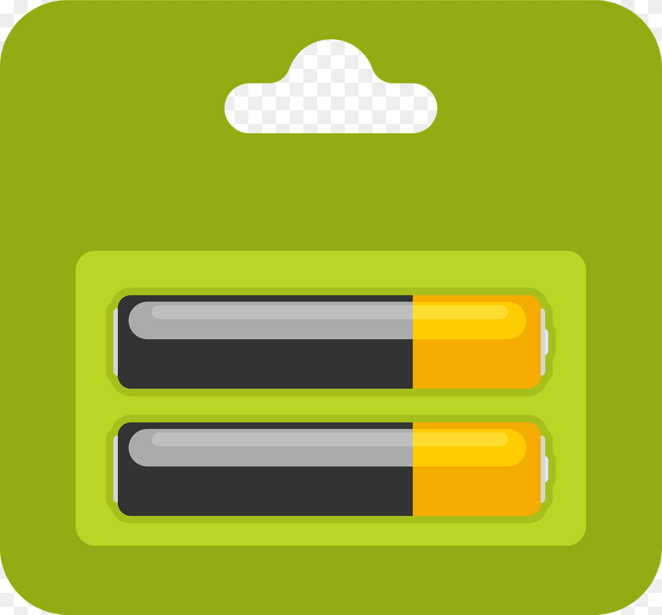Batteries In Blister Clipart Free Transparent Png