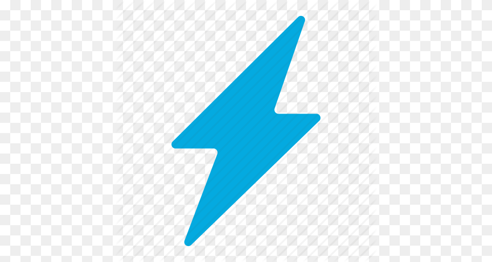 Battery Blue Thunder Level Lightning Power Thunder Up Icon, Arrow, Arrowhead, Weapon, Symbol Free Png Download