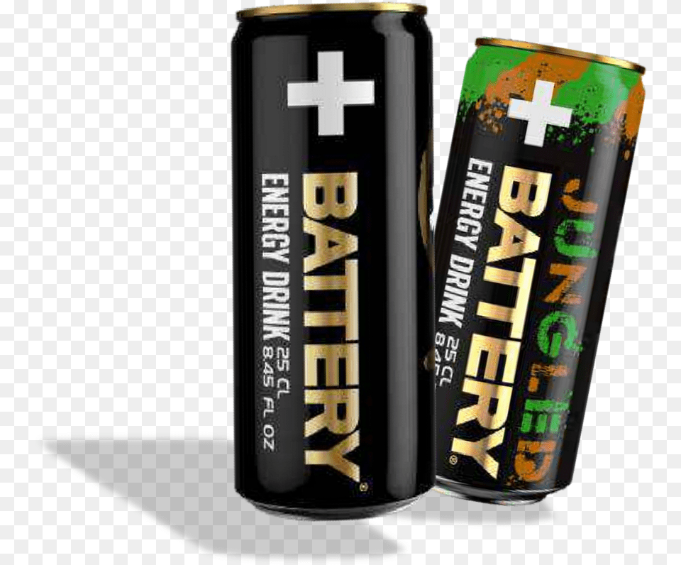 Battery Energy Drink, Tin, Can, Alcohol, Beer Free Transparent Png