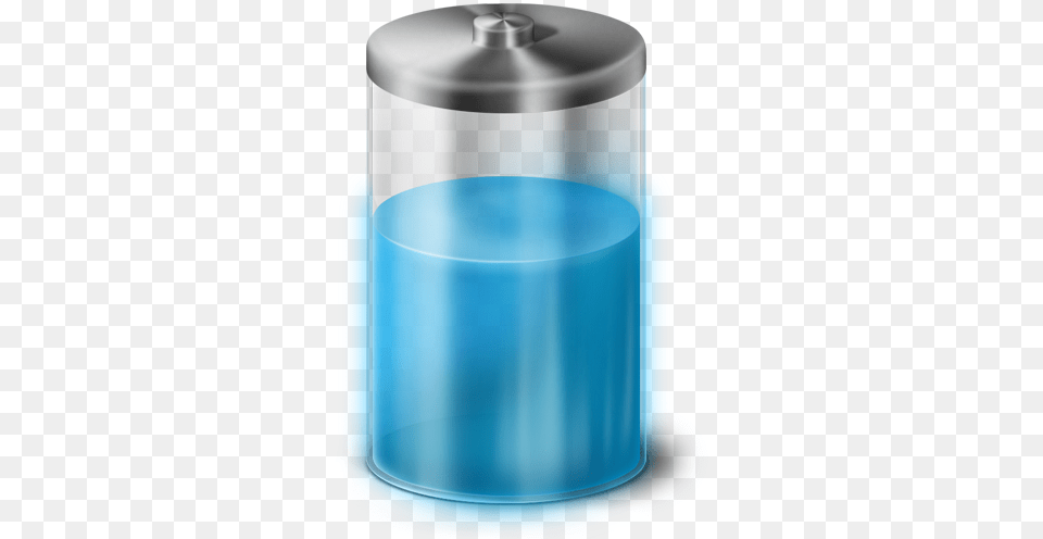 Battery Icon Original Battery Icon Softiconscom 3d Battery Icon, Cylinder, Jar, Bottle, Shaker Png Image