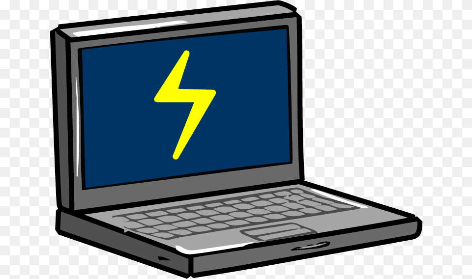 Battery Life Improvements Broken Laptop Screen Cartoon, Computer, Electronics, Pc, Computer Hardware Png Image