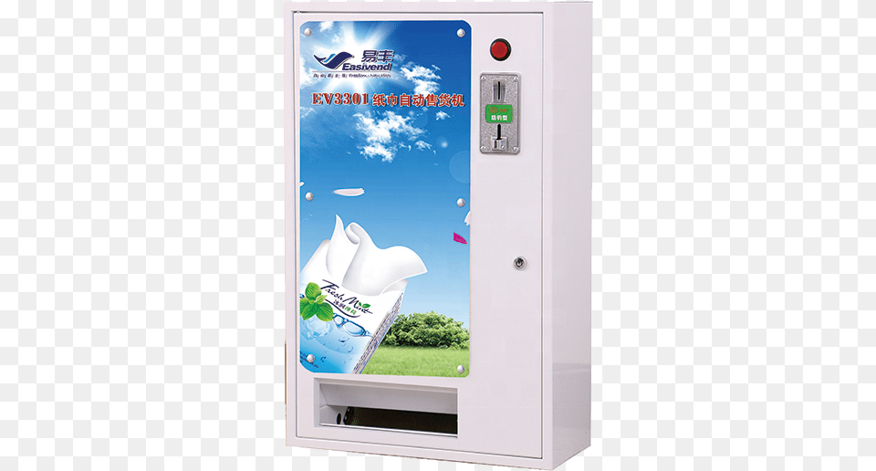 Battery Powered Tissuewet Wipes Vending Machine Banner, Vending Machine Free Transparent Png
