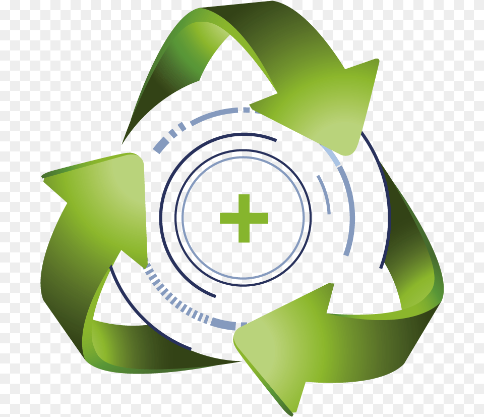 Battery Recycling, Recycling Symbol, Symbol, Green, First Aid Png Image