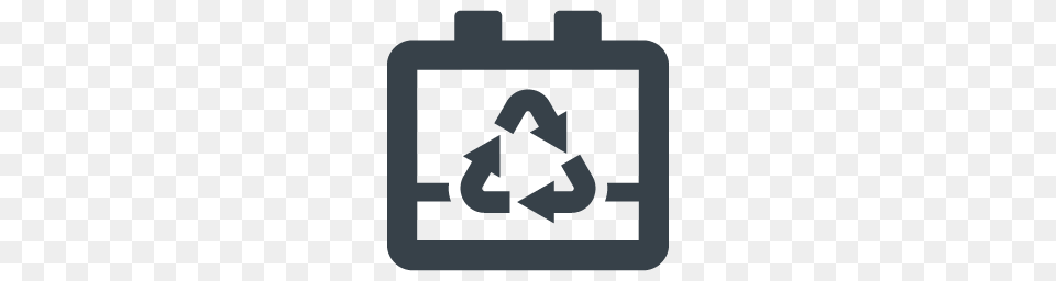 Battery With Recycle Symbol Icon Icon Rainbow Over, Recycling Symbol, First Aid Png