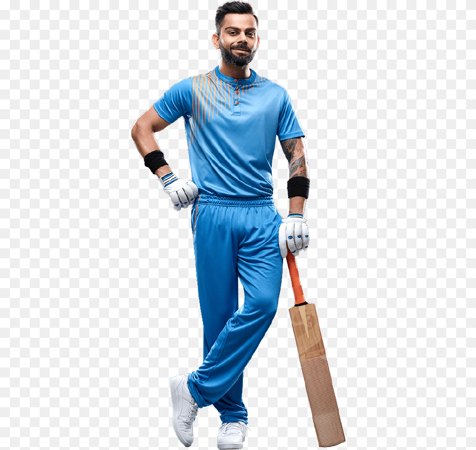 Batting Virat Kohli, Adult, Person, Man, Male Free Png Download