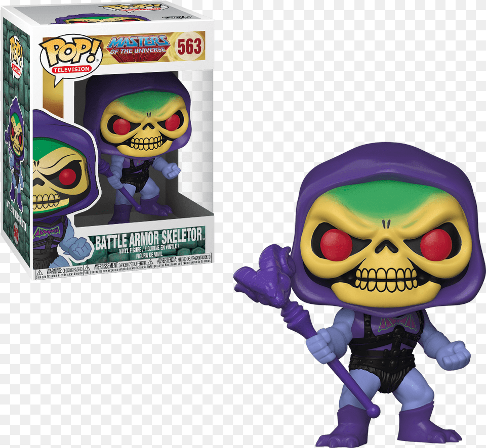 Battle Armor Skeletor Pop, Toy, Face, Head, Person Png Image