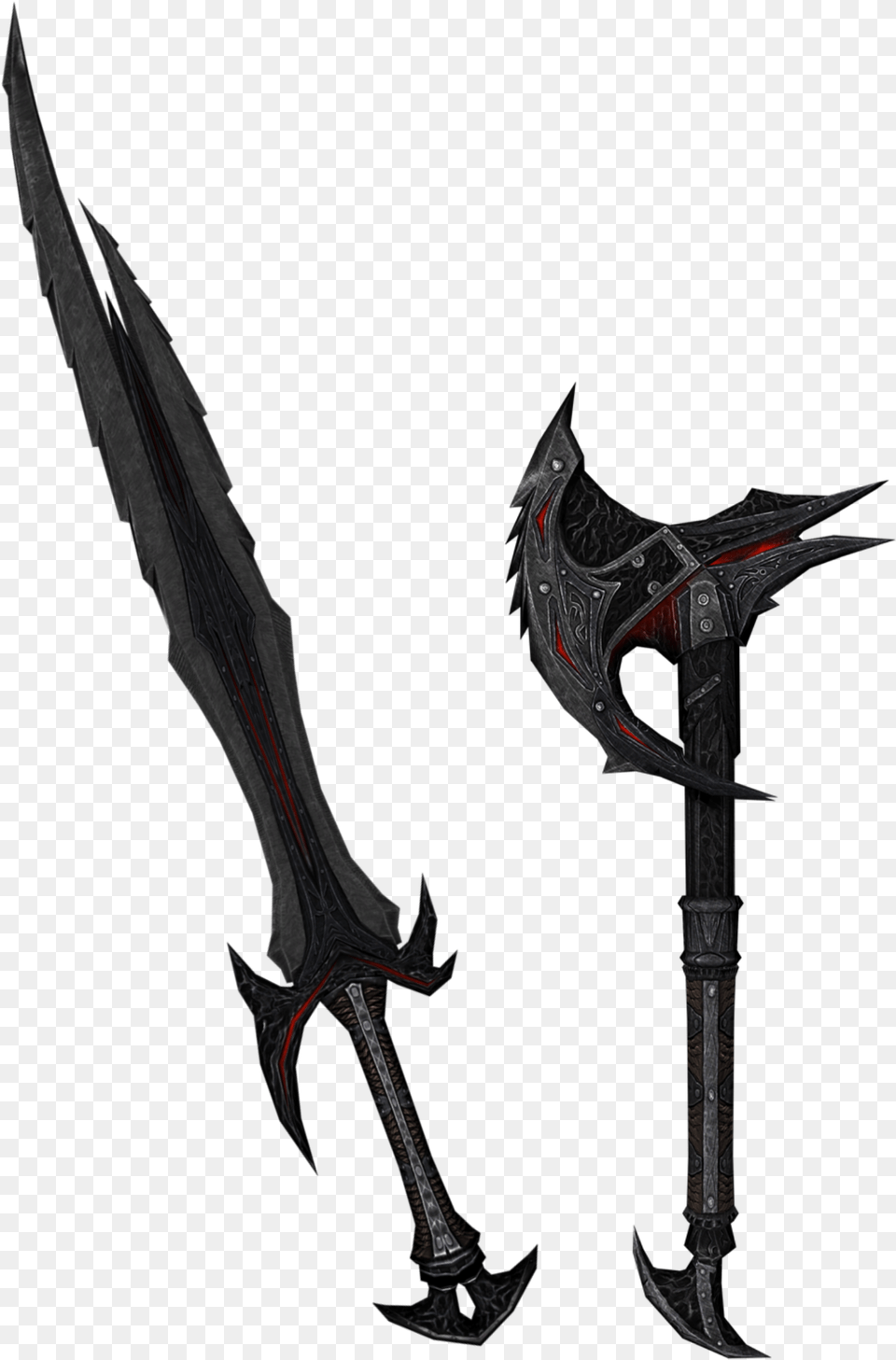 Battle Axe, Sword, Weapon, Blade, Dagger Png Image