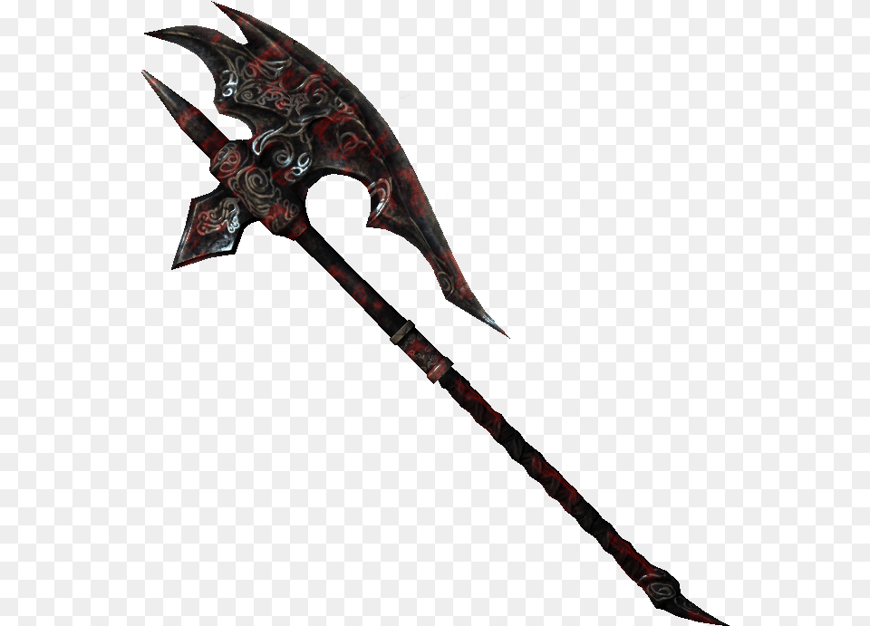 Battle Axe Skyrim, Weapon, Sword, Spear, Blade Free Transparent Png