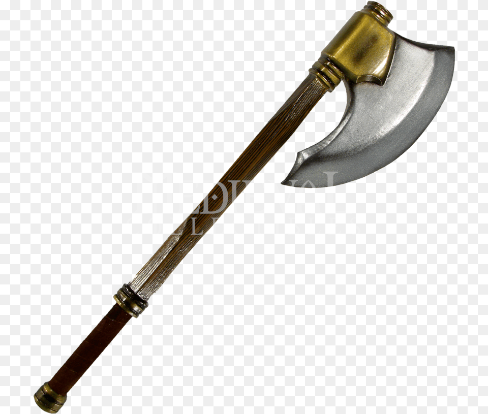Battle Axe Transparent Axe, Weapon, Device, Tool, Blade Free Png Download
