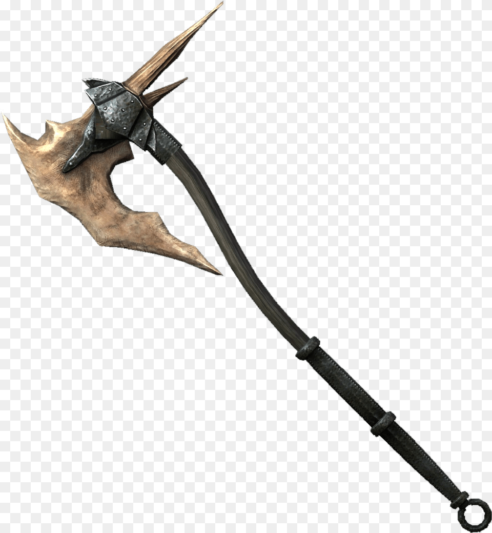 Battle Axe Transparent Background, Weapon, Mace Club, Device, Tool Png Image